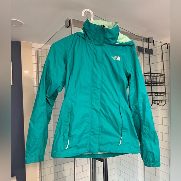 The North Face Blue Hyvent Jacket - Picture 3 of 9